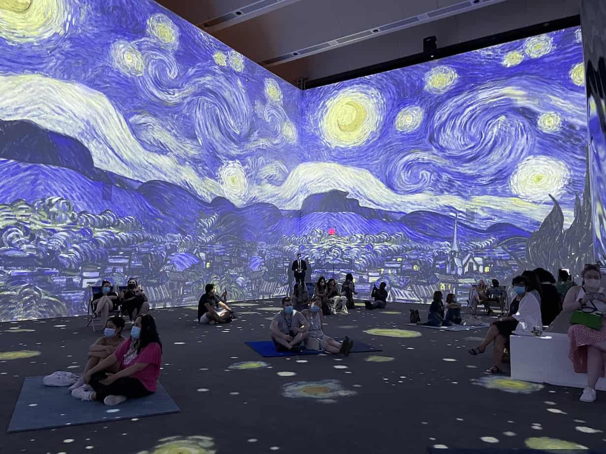 Van Gogh The Immersive Experience In Manhattan S Financial District Hi Class Living Magazine